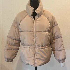 Ci Sono Tan Puffer Jacket